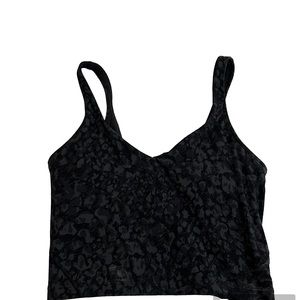 Lululemon Align Crop Tank Camo size 6